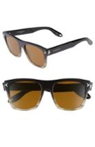 Men's Givenchy '7011/s' 55mm Sunglasses - Gray Black/ Brown