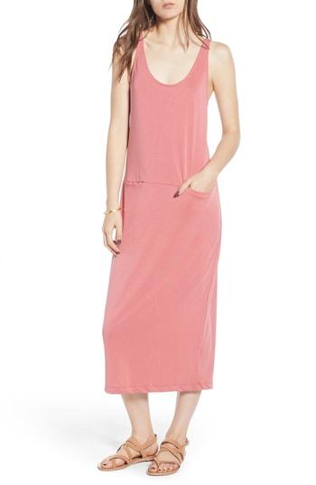 Women's Treasure & Bond Tank Midi Dress - Red