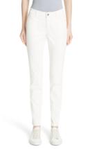 Women's Lafayette 148 New York Mercer Coated Skinny Jeans - White