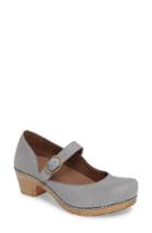 Women's Dansko Missy Mary Jane Pump .5-6us / 36eu M - Grey