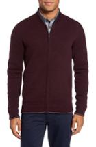 Men's Ted Baker London Merino Wool Baseball Sweater (m) - Red