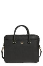 Kate Spade New York Saffiano Leather 13 Inch Laptop Bag - Black