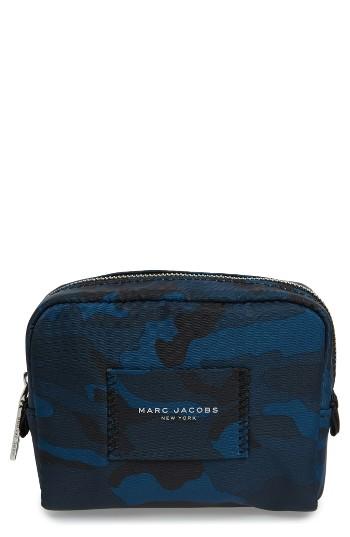 Marc Jacobs Small Camo Nylon Cosmetics Case