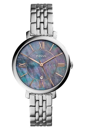 Women's Fossil Jacqueline Bracelet Watch, 36mm