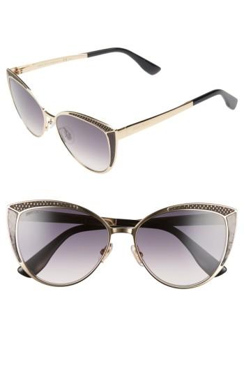 Women's Jimmy Choo 56mm Cat Eye Sunglasses -