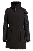 Women's Canada Goose Elwin Power Fill Down Jacket (10-12) - Black