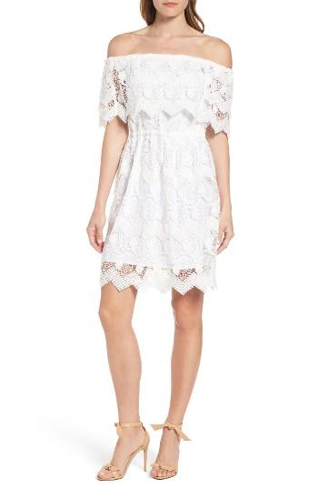 Women's Kobi Halperin Alva Off The Shoulder Lace Dress