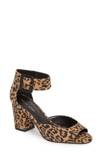 Women's Pelle Moda Bijou Sandal M - Brown
