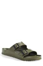 Men's Birkenstock 'essentials - Arizona Eva' Waterproof Slide Sandal -11.5us / 44eu D - Green