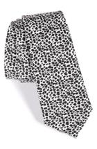 Men's Topman Leopard Print Tie