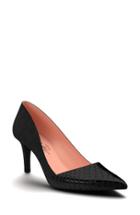Women's Shoes Of Prey Pointy Toe Pump B - Black