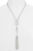 Women's Cristabelle Crystal Fringe Pendant Necklace