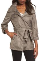 Women's Halogen Belted Lightweight Jacket - Green