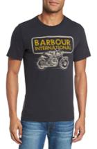 Men's Barbour Barbour International Pace T-shirt, Size - Blue