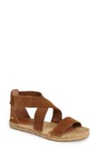 Women's Ugg Mila Espadrille Flat Sandal M - Brown