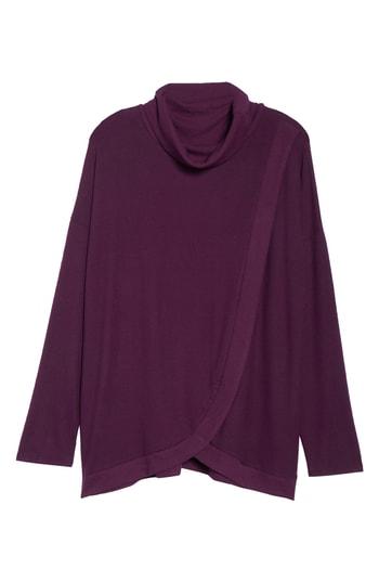 Women's Gibson Cozy Turtleneck - Purple