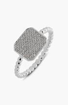 Women's Bony Levy 'aurora' Diamond Pave Rectangle Ring (limited Edition) (nordstrom Exclusive)