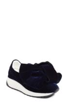 Women's Joshua Sanders Knotted Slip-on Sneaker .5us / 41eu - Blue