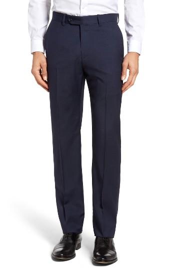 Men's John W. Nordstrom Flat Front Trousers - Blue