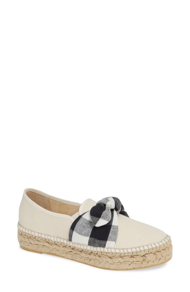 Women's Loeffler Randall Rowan Bow Platform Espadrille