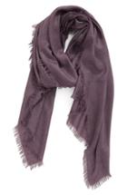 Women's Nordstrom Cashmere & Silk Wrap, Size - Purple