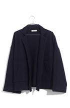 Women's Madewell Lisbon Sweater Jacket - Blue