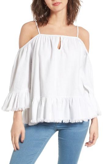 Women's Blanknyc Cold-shoulder Swing Top