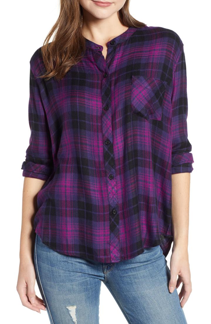 Women's Rails Allison Plaid Shirt - Purple