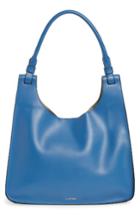 Lodis Blair Collection - Dara Italian Leather Hobo - Blue