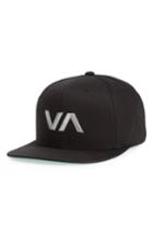 Men's Rvca Va Snapback Ii Snapback Hat - Black