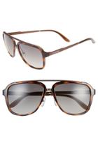 Men's Carrera Eyewear 57mm Navigator Sunglasses - Havana Brown Brown Gradient