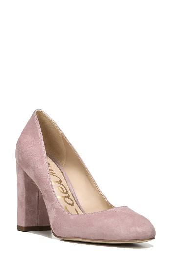 Women's Sam Edelman Stillson Pump .5 M - Pink