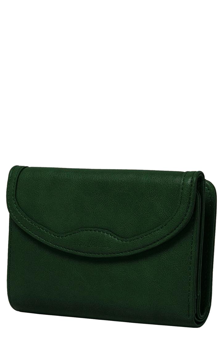 Urban Originals Queen Bee Vegan Leather Wallet - Green