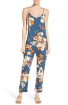 Women's Boys + Arrows Laid Back Lenny Cover-up Jumpsuit - Blue
