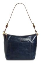 Hobo 'charlie' Leather Shoulder Bag - Blue