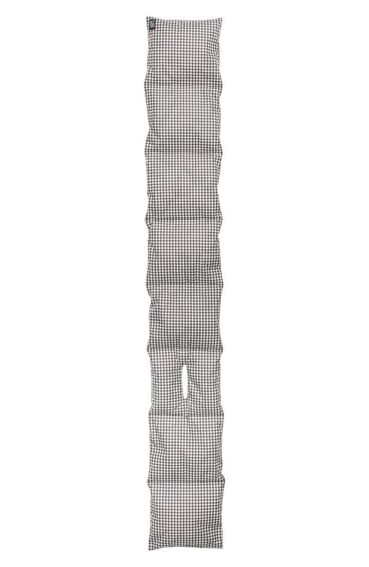 Women's Bacon Houndstooth Down & Feather Scarf, Size - Grey