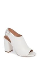 Women's Halogen Dina Slide Sandal M - White
