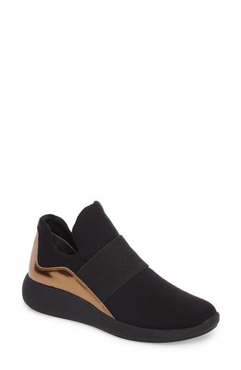 Women's Donna Karan Cory Slip-on Sneaker M - Black