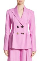 Women's Rejina Pyo Double Breasted Jacket Us / 8 Uk - Pink
