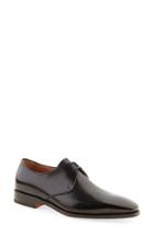 Men's Salvatore Ferragamo 'nesio' Plain Toe Derby .5 W - Black