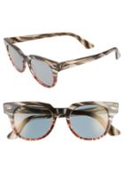 Women's Ray-ban Meteor 50mm Mirrored Wayfarer Sunglasses -