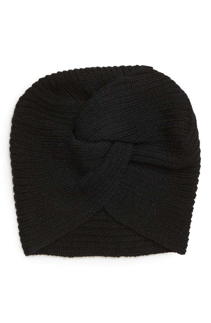 Women's Lamini Gold Alpaca Turban Beanie -