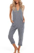 Women's Rhythm Castaway Cover-up Jumpsuit - Blue
