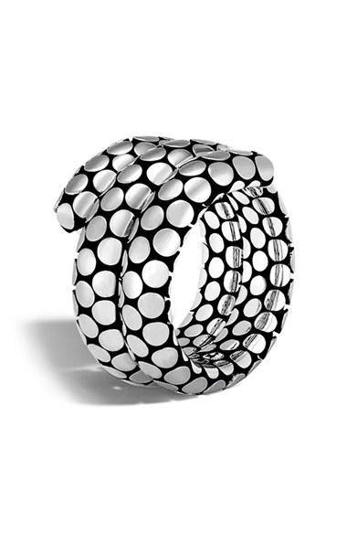 Women's John Hardy Dot Double Coil Ring