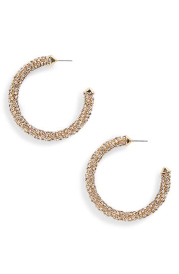 Women's Leith Opulent Crystal Hoop