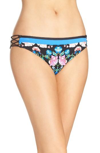 Women's Nanette Lepore Damask Floral Charmer Bikini Bottoms