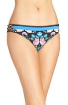 Women's Nanette Lepore Damask Floral Charmer Bikini Bottoms