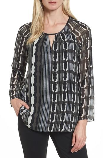 Women's Nic+zoe City Plaid Top