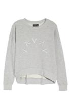 Women's Varley Holborn Embroidered Sweatshirt - Grey