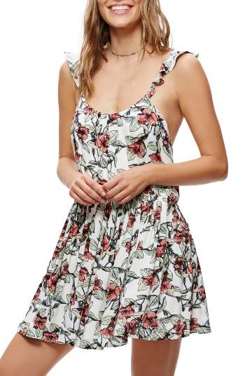 Women's Free People Dear You Minidress - Ivory